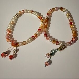 33 count beads tasbeeh, Red and Brown colored tasbeehs